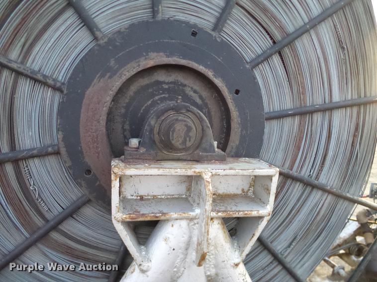 image for item DD1375 Shop built wire roller trailer