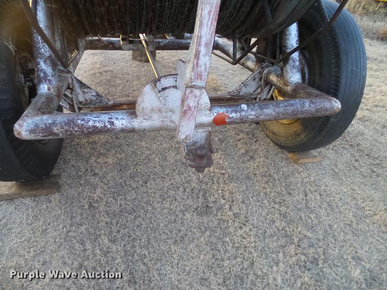 image for item DD1375 Shop built wire roller trailer