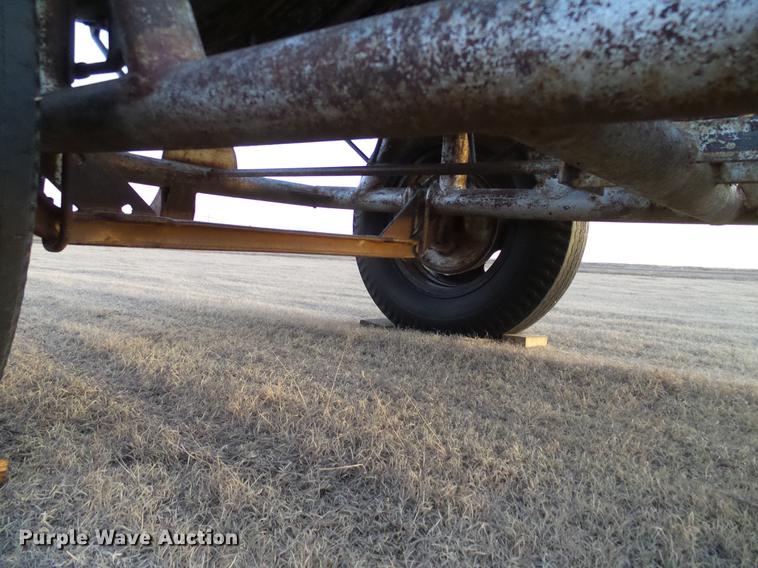 image for item DD1375 Shop built wire roller trailer