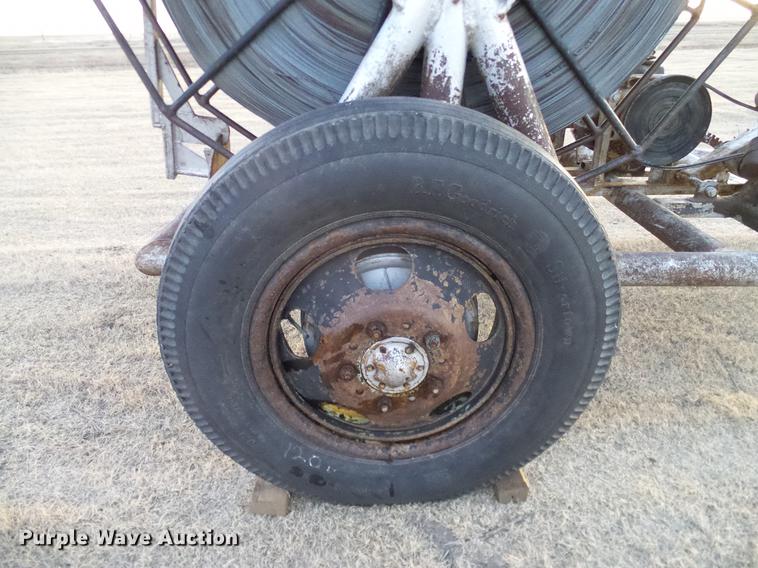 image for item DD1375 Shop built wire roller trailer