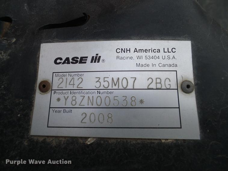 image for item DD1376 2008 Case IH 2142 draper head