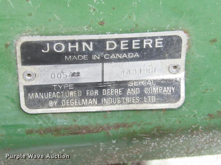 image for item DD2937 John Deere 544 blade