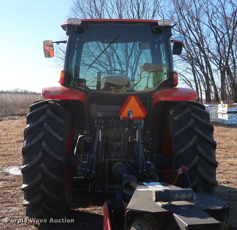 image for item DD9578 2016 Kubota M126GX MFWD tractor