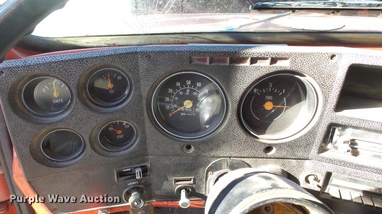 image for item EF9343 1976 Chevrolet C60 dump flatbed truck