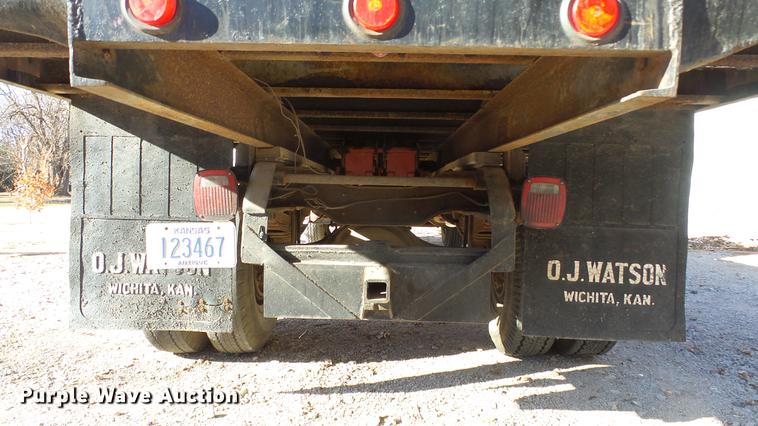 image for item EF9343 1976 Chevrolet C60 dump flatbed truck