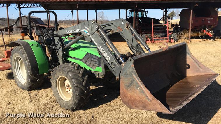 image for item G1025 2001 Deutz Fahr Agrolux 70 MFWD tractor