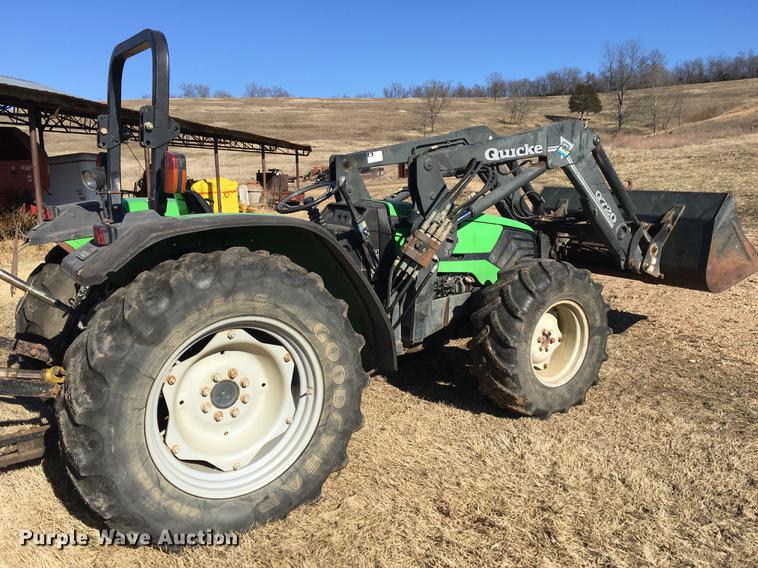 image for item G1025 2001 Deutz Fahr Agrolux 70 MFWD tractor