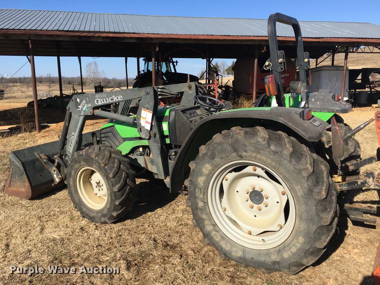 image for item G1025 2001 Deutz Fahr Agrolux 70 MFWD tractor