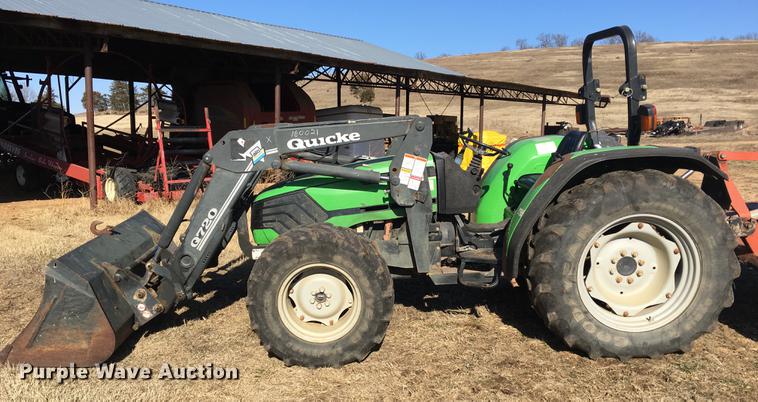 image for item G1025 2001 Deutz Fahr Agrolux 70 MFWD tractor