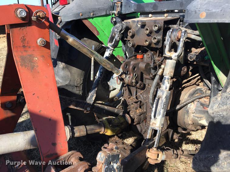 image for item G1025 2001 Deutz Fahr Agrolux 70 MFWD tractor