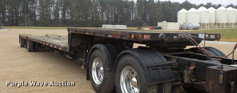 image for item DC4744 1996 Trail King TK70L06-A82 drop deck trailer