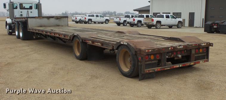 image for item DC4744 1996 Trail King TK70L06-A82 drop deck trailer
