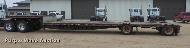 image for item DC4744 1996 Trail King TK70L06-A82 drop deck trailer