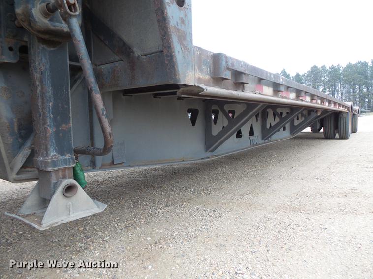 image for item DC4744 1996 Trail King TK70L06-A82 drop deck trailer