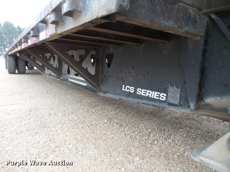 image for item DC4744 1996 Trail King TK70L06-A82 drop deck trailer