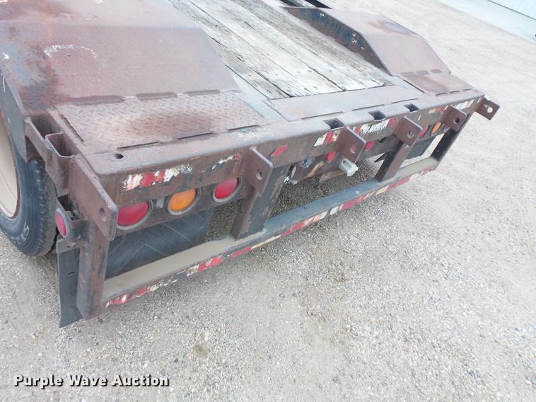 image for item DC4744 1996 Trail King TK70L06-A82 drop deck trailer