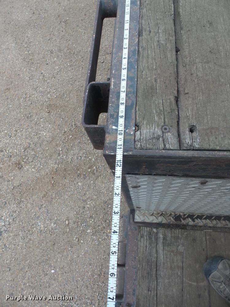 image for item DC4744 1996 Trail King TK70L06-A82 drop deck trailer