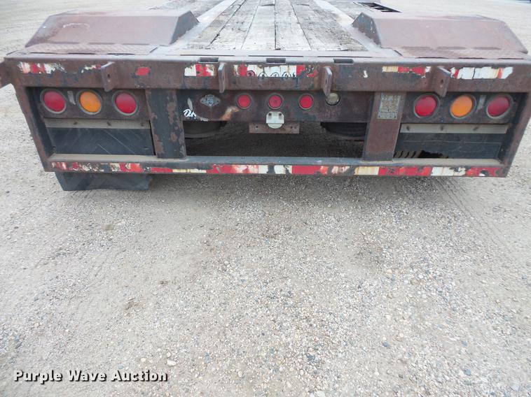 image for item DC4744 1996 Trail King TK70L06-A82 drop deck trailer