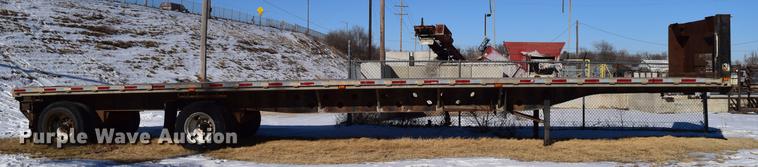 image for item DC7744 1995 Transcraft Eagle W248X102 flatbed trailer