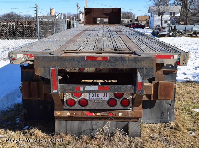 image for item DC7744 1995 Transcraft Eagle W248X102 flatbed trailer