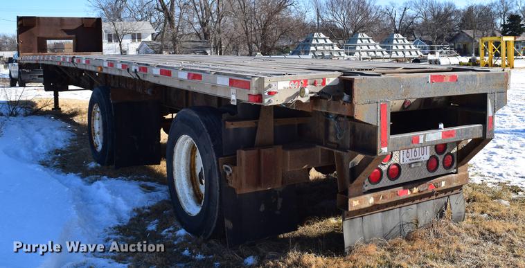 image for item DC7744 1995 Transcraft Eagle W248X102 flatbed trailer