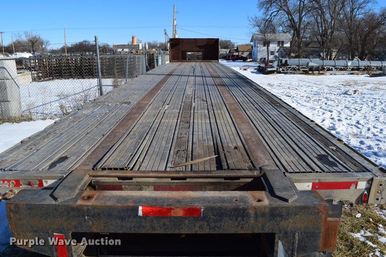 image for item DC7744 1995 Transcraft Eagle W248X102 flatbed trailer