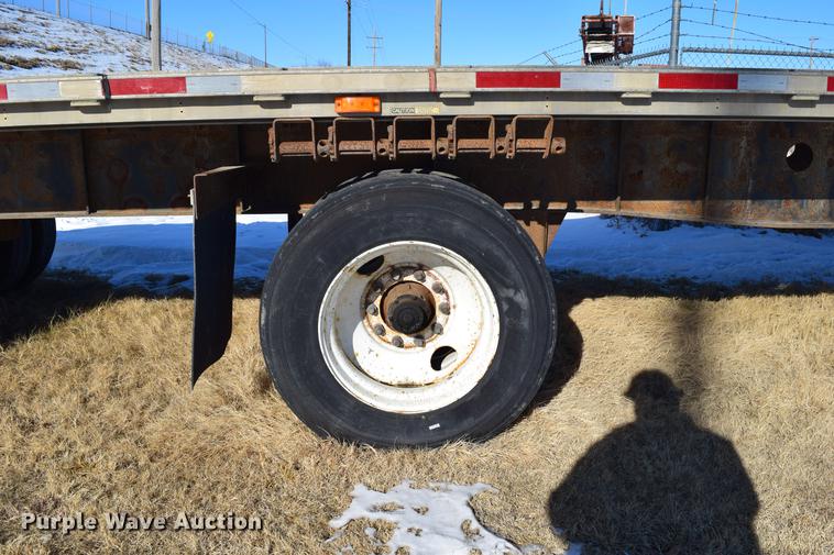 image for item DC7744 1995 Transcraft Eagle W248X102 flatbed trailer