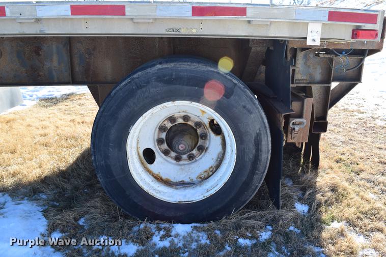 image for item DC7744 1995 Transcraft Eagle W248X102 flatbed trailer