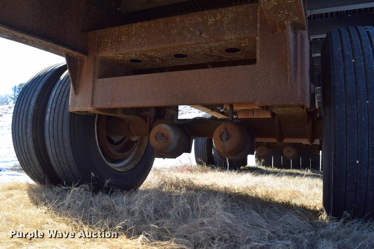 image for item DC7744 1995 Transcraft Eagle W248X102 flatbed trailer