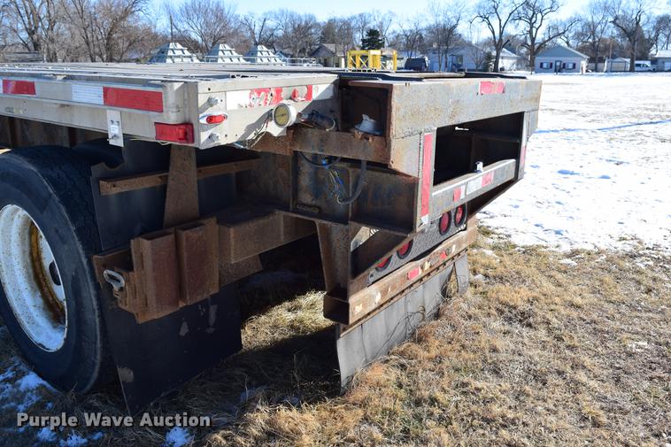 image for item DC7744 1995 Transcraft Eagle W248X102 flatbed trailer