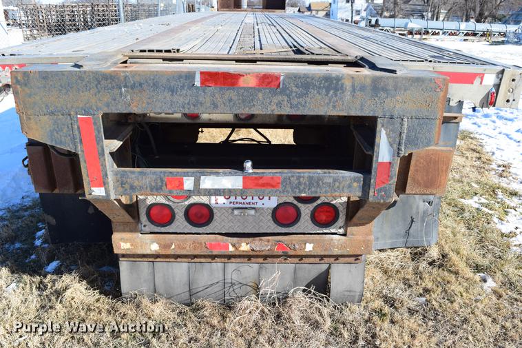 image for item DC7744 1995 Transcraft Eagle W248X102 flatbed trailer