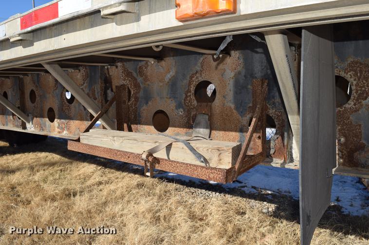 image for item DC7744 1995 Transcraft Eagle W248X102 flatbed trailer