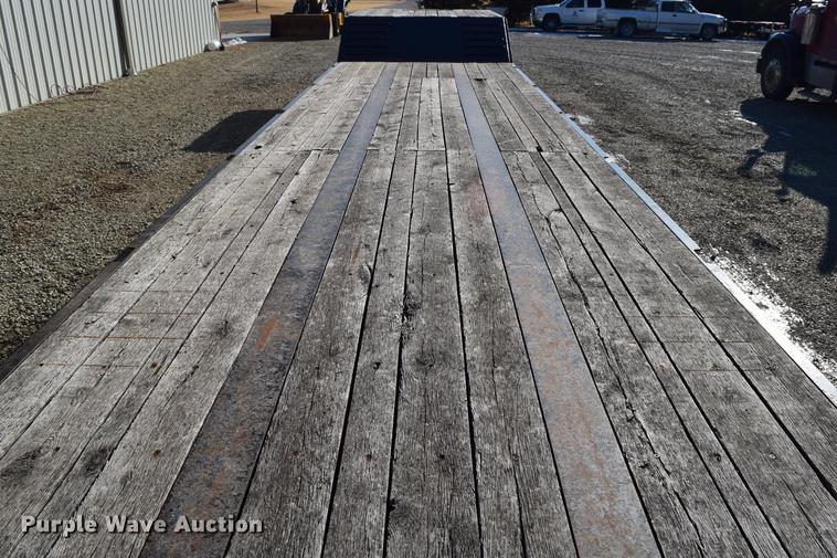 image for item DC7748 2008 Kaufman R25TON drop deck equipment trailer