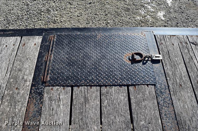 image for item DC7748 2008 Kaufman R25TON drop deck equipment trailer