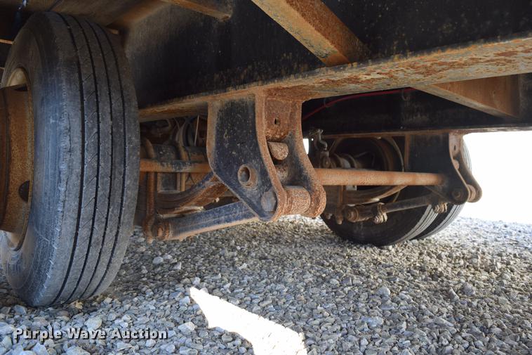image for item DC7748 2008 Kaufman R25TON drop deck equipment trailer