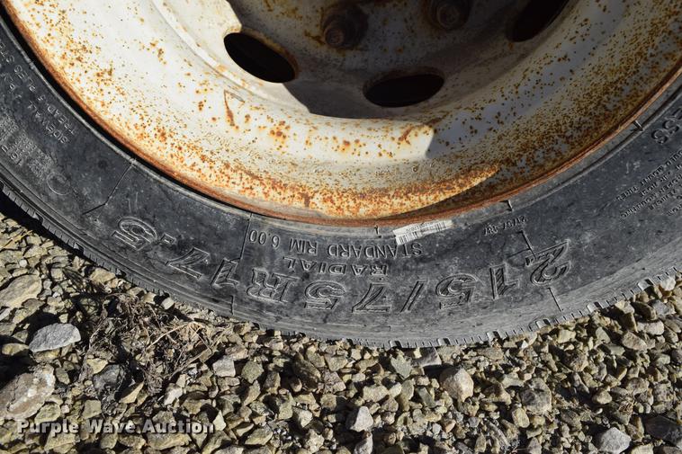 image for item DC7748 2008 Kaufman R25TON drop deck equipment trailer