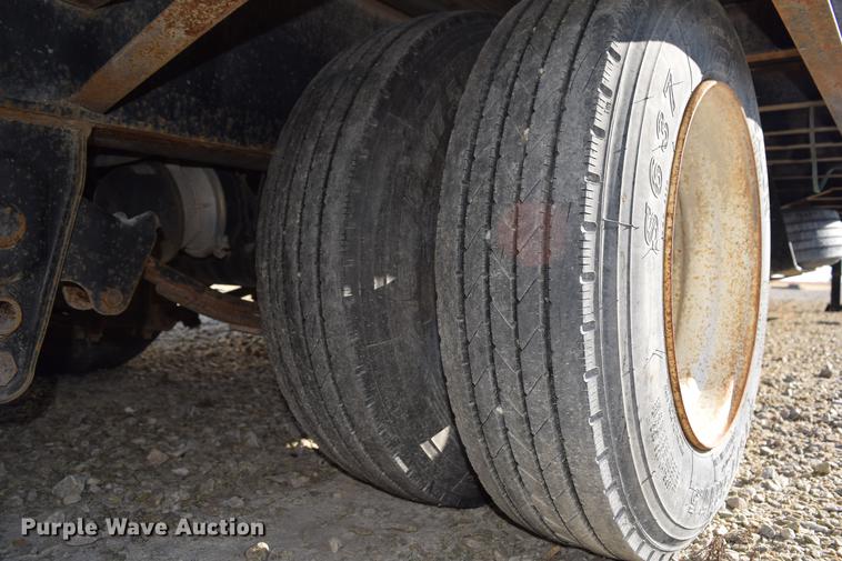 image for item DC7748 2008 Kaufman R25TON drop deck equipment trailer