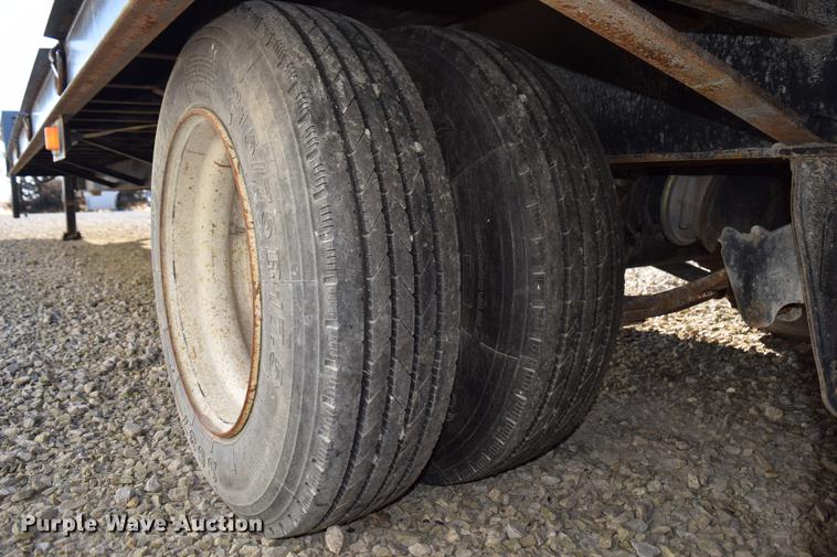 image for item DC7748 2008 Kaufman R25TON drop deck equipment trailer