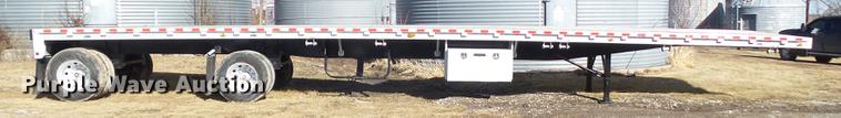 image for item DZ9190 2008 Wilson CF-900 flatbed trailer