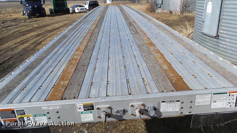 image for item DZ9190 2008 Wilson CF-900 flatbed trailer