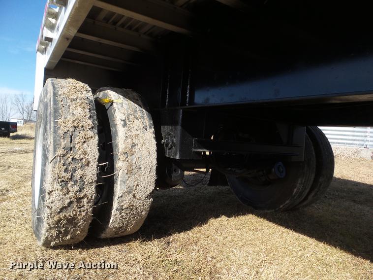 image for item DZ9190 2008 Wilson CF-900 flatbed trailer