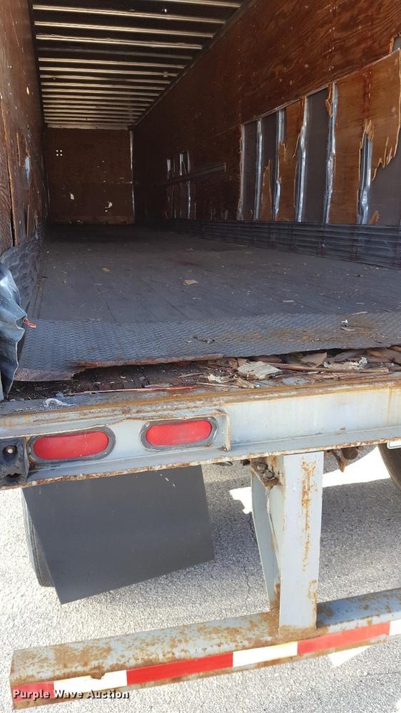 image for item G1020 2000 Fruehauf dry van trailer