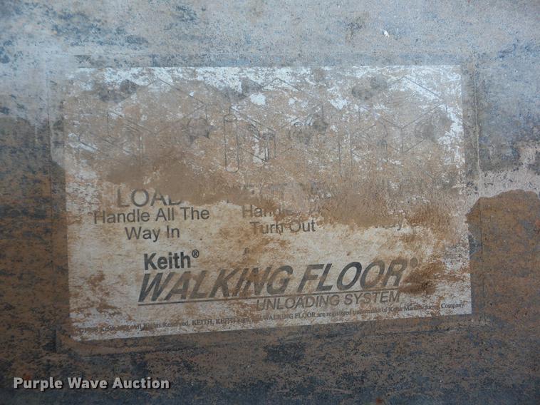 image for item J8542 2002 Trail King TI-Brook AWKFLR live bottom trailer