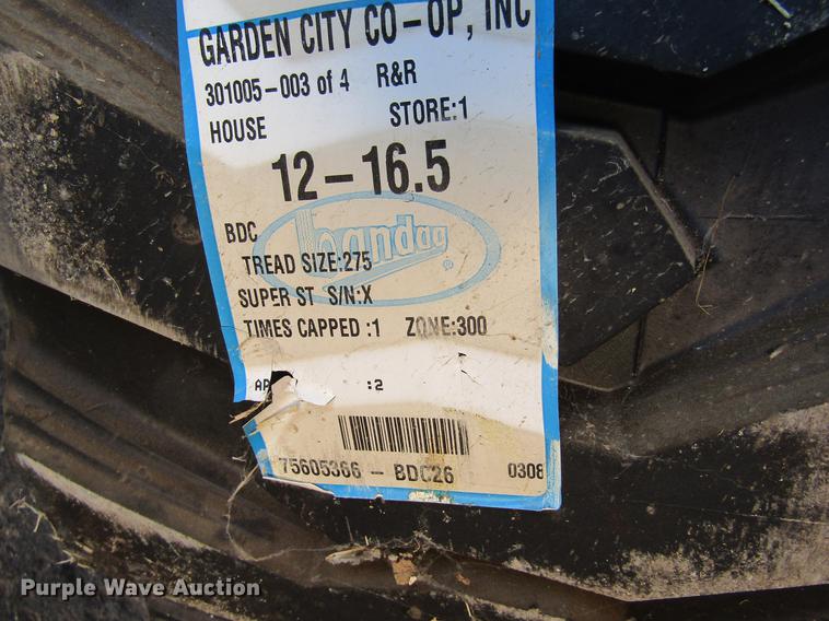 image for item BU9636 (4) Prime X 12-16.5 NHS tires