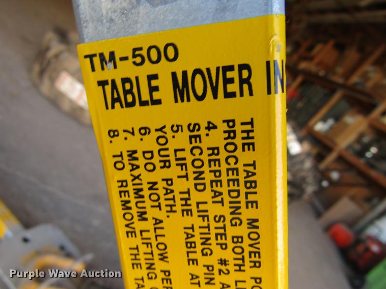 image for item BU9637 Plot Rock TM500 table movers
