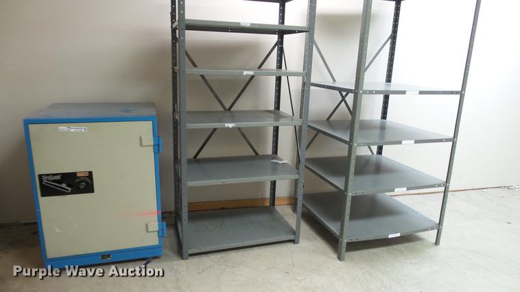 image for item CC9730 Safe and shelves