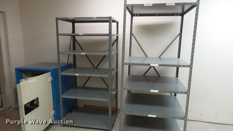 image for item CC9730 Safe and shelves