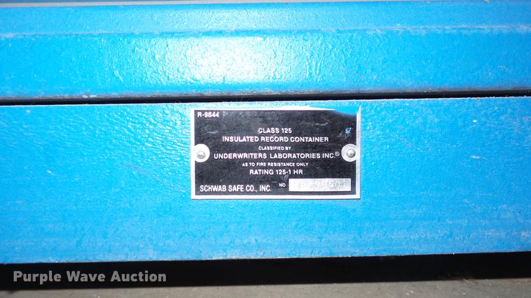 image for item CC9730 Safe and shelves