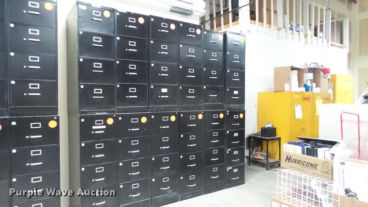 image for item CC9740 Approximately 12 metal file cabinets