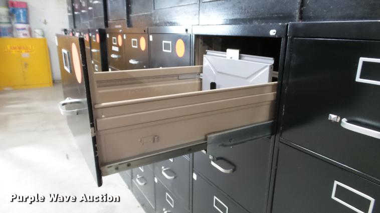 image for item CC9740 Approximately 12 metal file cabinets